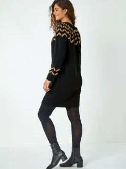 Peignoir Roman Chevron Imprimé