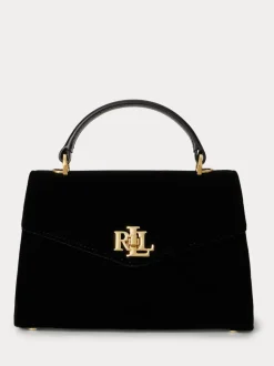 Petite sacoche Lauren Ralph Lauren Farrah en velours