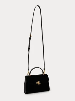 Petite sacoche Lauren Ralph Lauren Farrah en velours