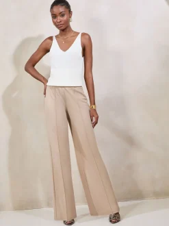 Pierre - Lipsy Pantalon large taille haute