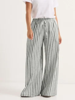 PixieGirl Petite Pantalon large Rayure