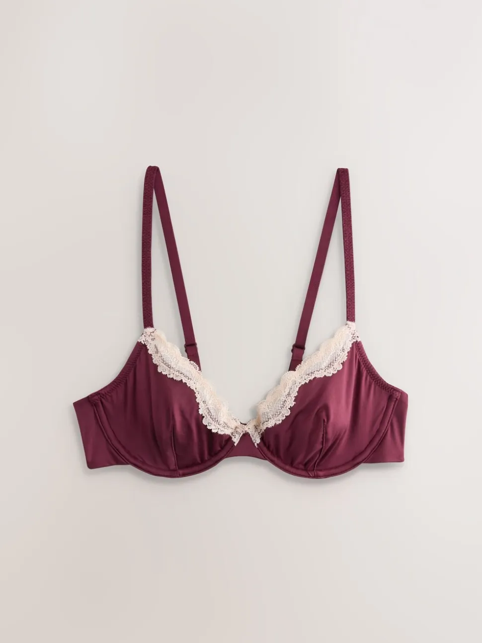 Plum/Vert - Soutien-gorge brillant
