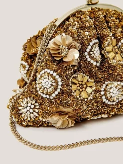 Pochette Monsoon Lulu avec ornements floraux