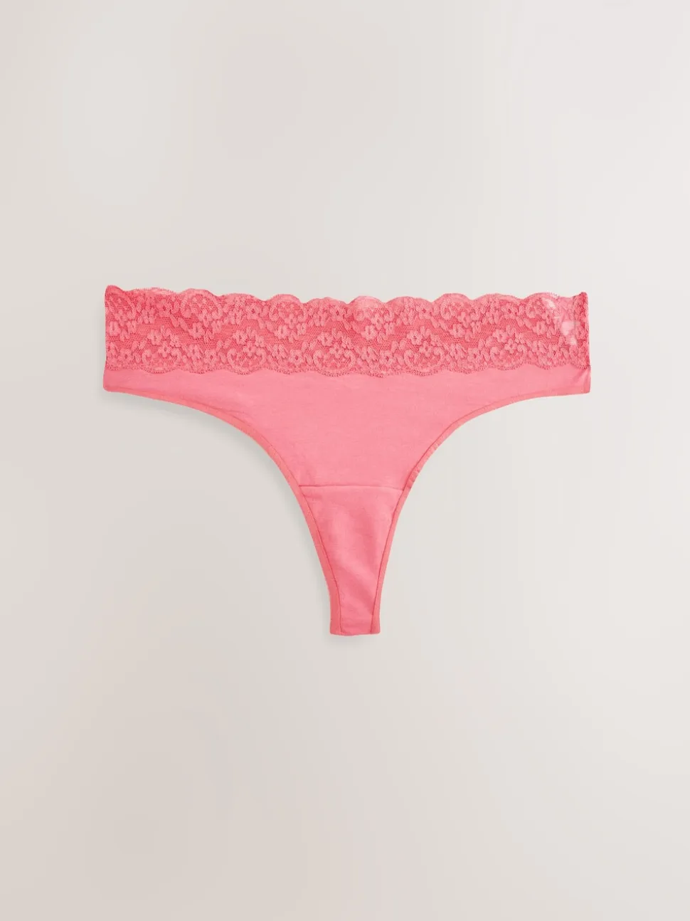 Pois imprimés - Culotte en coton et dentelle 7 Pack