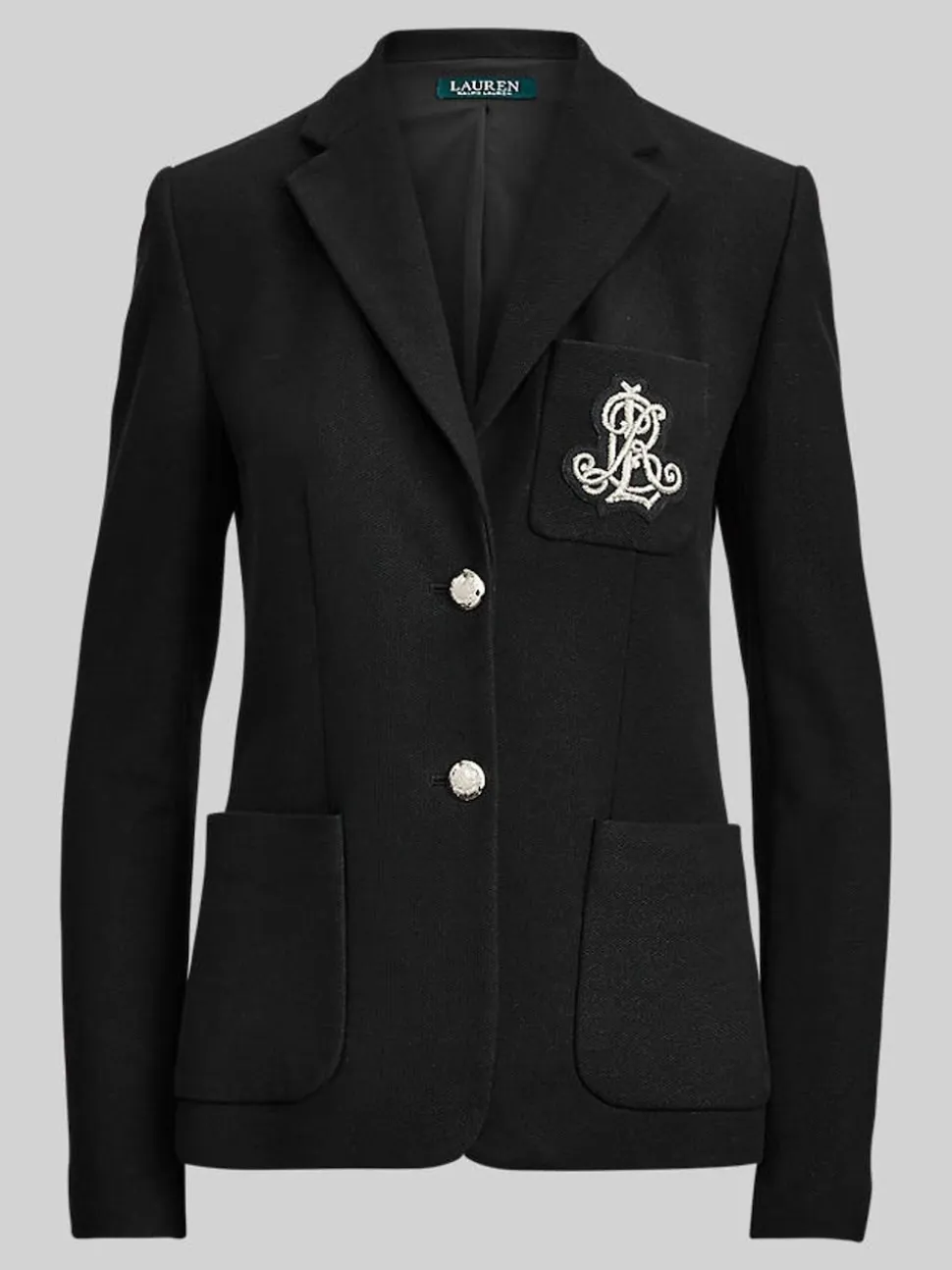 Polo Noir - Blazer Lauren Ralph Lauren Anfisa en jacquard en lingot