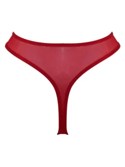 Pour Moi All Yours Satin et String en maille