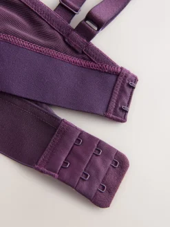 Prune violet/blanc - Lot de brassières DD+ Ultimate Comfort sans 2