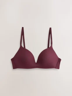 Prune violet/bleu marine - Lot de 2 soutiens-gorge lissants sans armatures A-E push-up rembourrés
