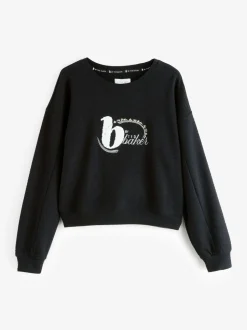 Pull B by Ted Baker côtelé noir en maille