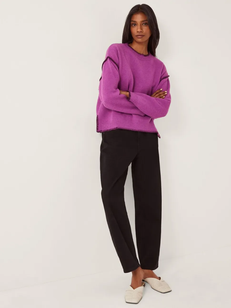 Pull Monsoon Shayla Whipstitch