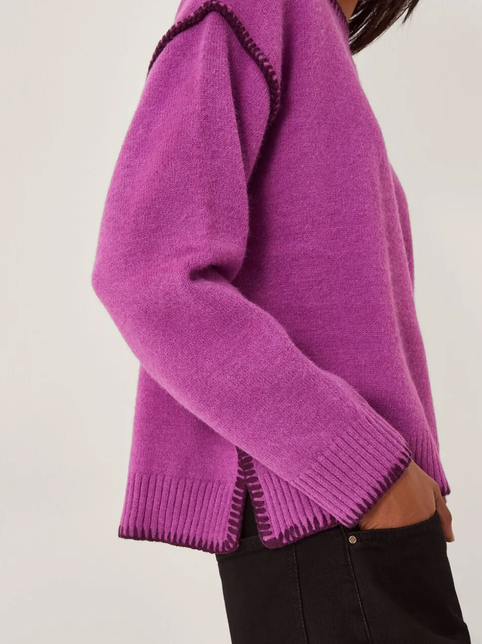 Pull Monsoon Shayla Whipstitch