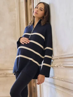 Pulls de Grossesse et d'Allaitement Seraphine en Coton Blend