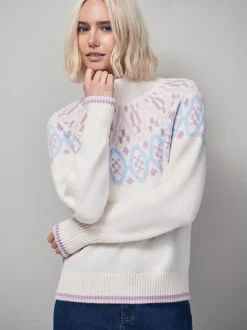 Pulls Ro&Zo en maille à Motif Fair Isle