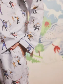 Pyjama Cath Kidston Lilah et Lewis boutonné
