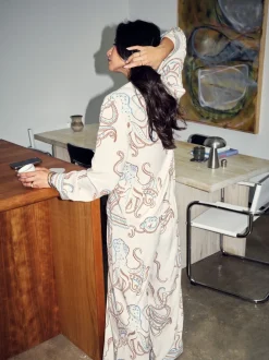 Pyjama Never Fully Dressed en viscose boutonné