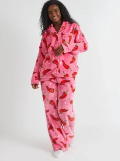 Pyjama Skinnydip Chilli Sparkle Twosie en polaire