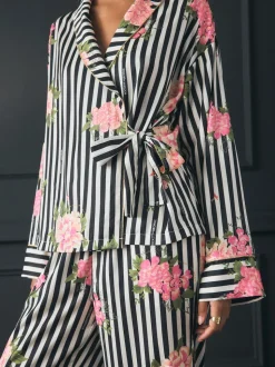 Pyjamas Rockett St George Flower Power à nouer sur le côté