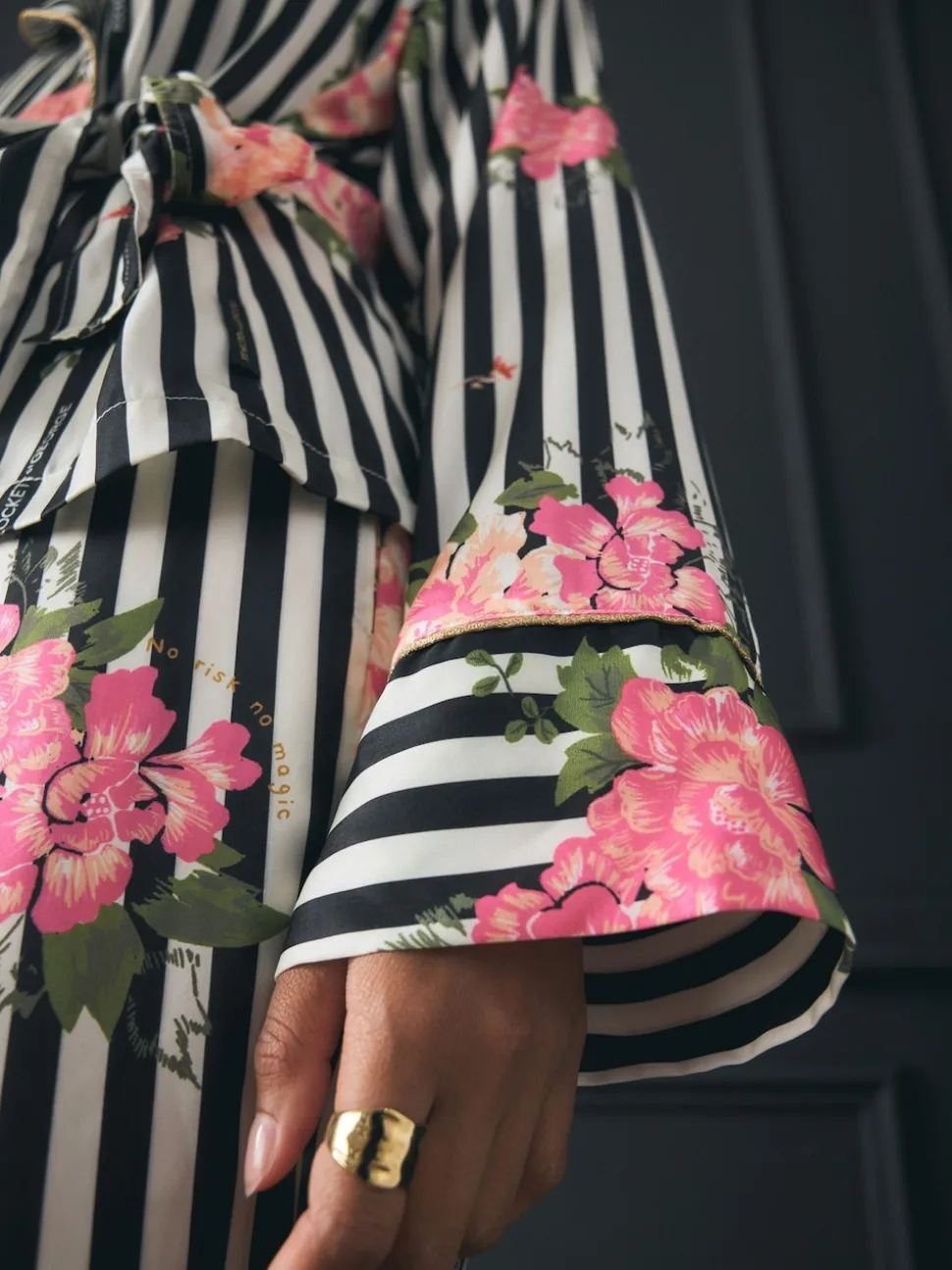 Pyjamas Rockett St George Flower Power à nouer sur le côté