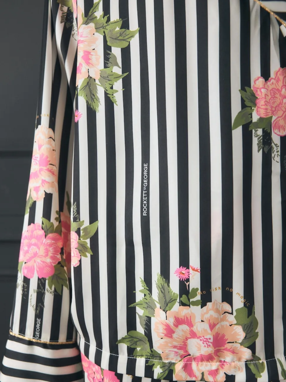 Pyjamas Rockett St George Flower Power à nouer sur le côté