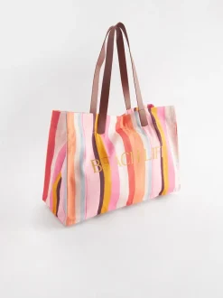 Rayures multiples - Sac de plage