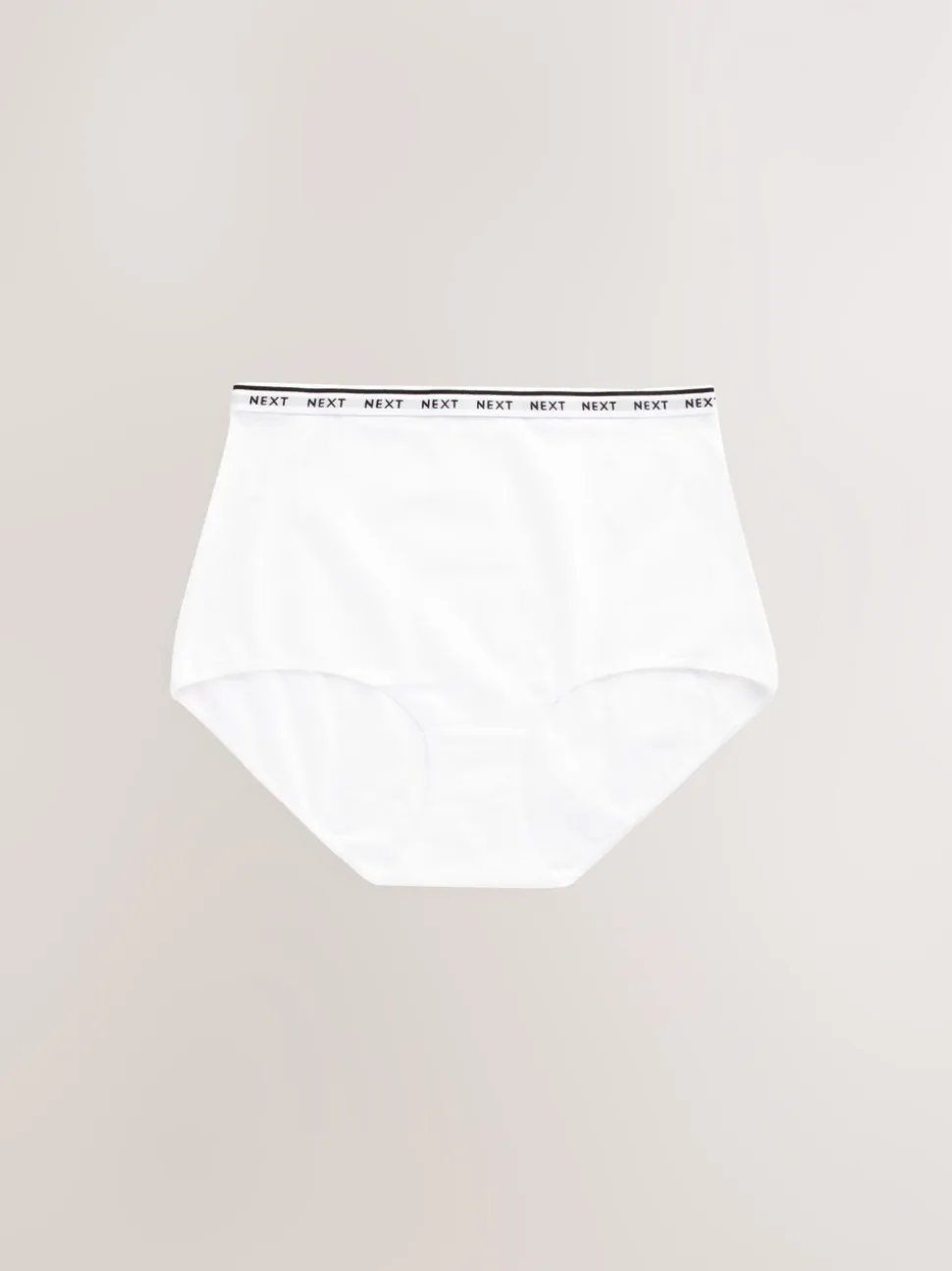 Rayures roses et bleues - Lot de 4 culottes à logo en coton