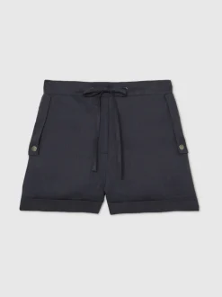 Reiss Cara 100% Lin Short de plage