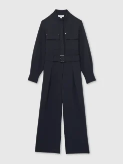 Reiss Kaia Habillé Combinaison utilitaire ample