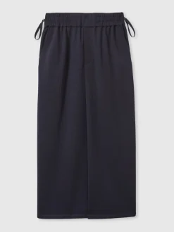 Reiss Nora Wool-Blend Jersey froncé Mi-long Jupes