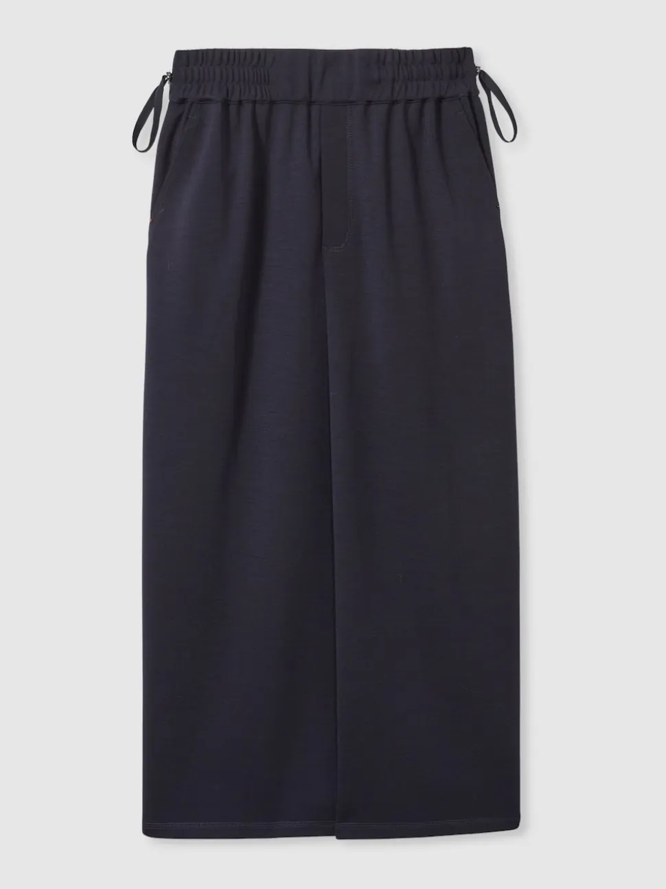 Reiss Nora Wool-Blend Jersey froncé Mi-long Jupes