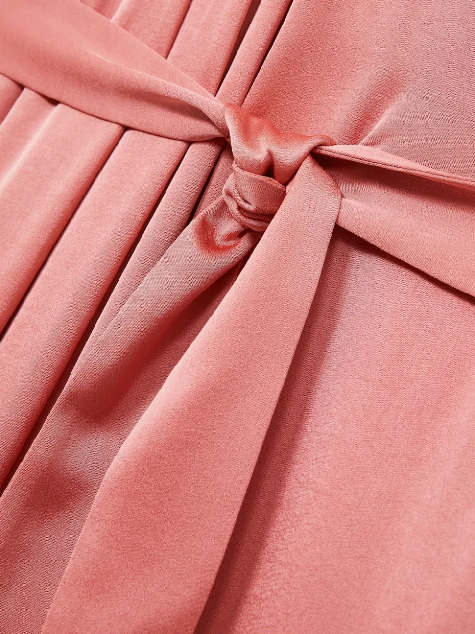 Reiss Rosin Satin Ample Draped Combinaison
