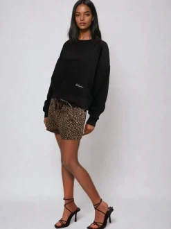 Religion Maeva 100% Short en coton Imprimé Léopard Mixte