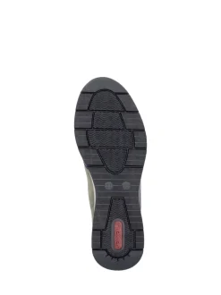 Rieker Womens Vert Front Zip Compensées Bottes