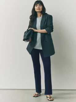 Rinçant denim - Leggings bootcut en jersey