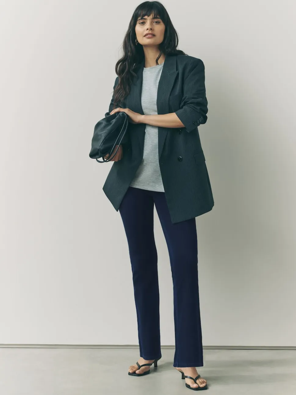 Rinçant denim - Leggings bootcut en jersey