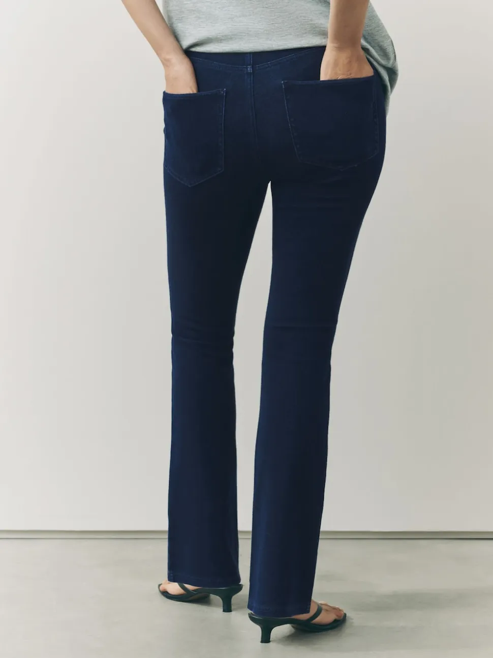 Rinçant denim - Leggings bootcut en jersey