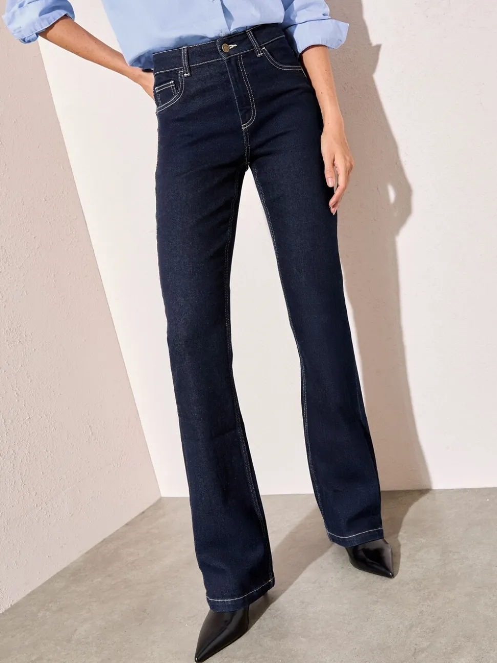 Rincer laver - Friends Like These Jean bootcut en Denim