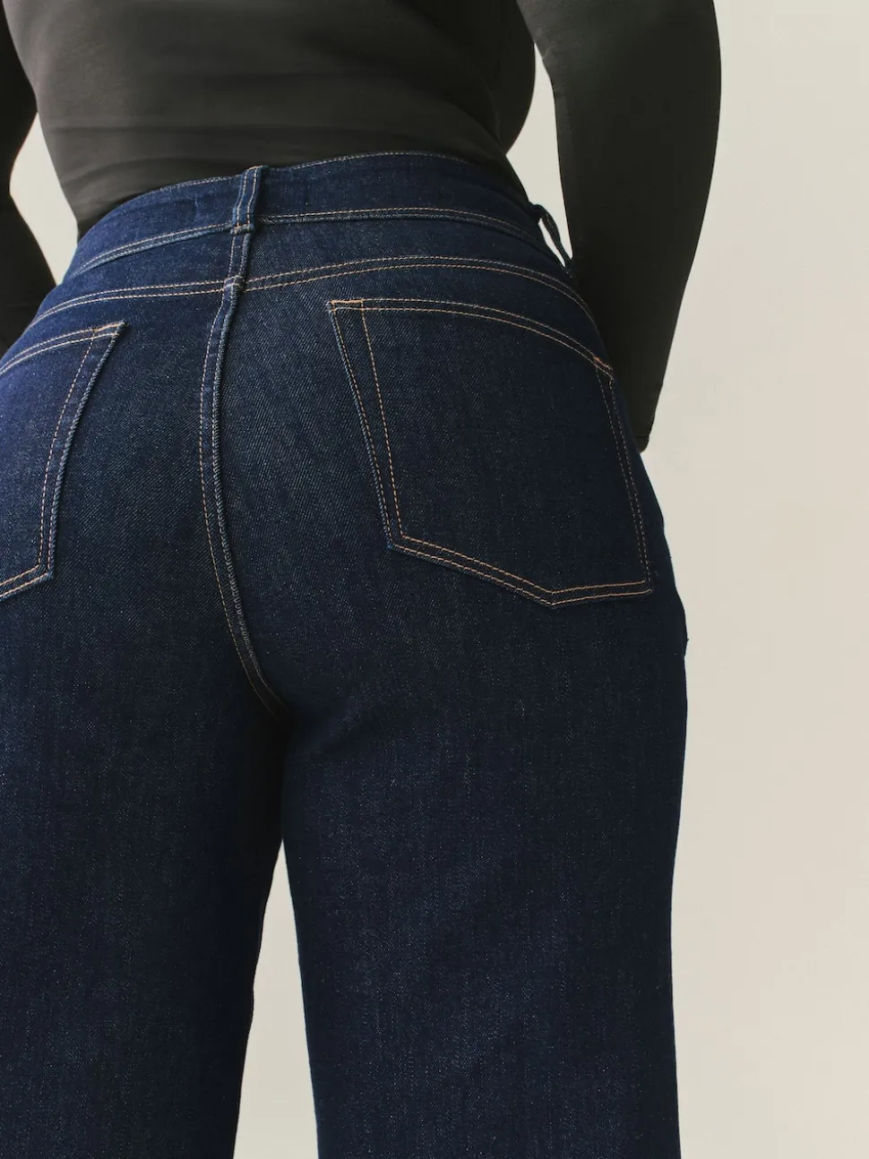 Rinse - Jean sablier large stretch taille haute