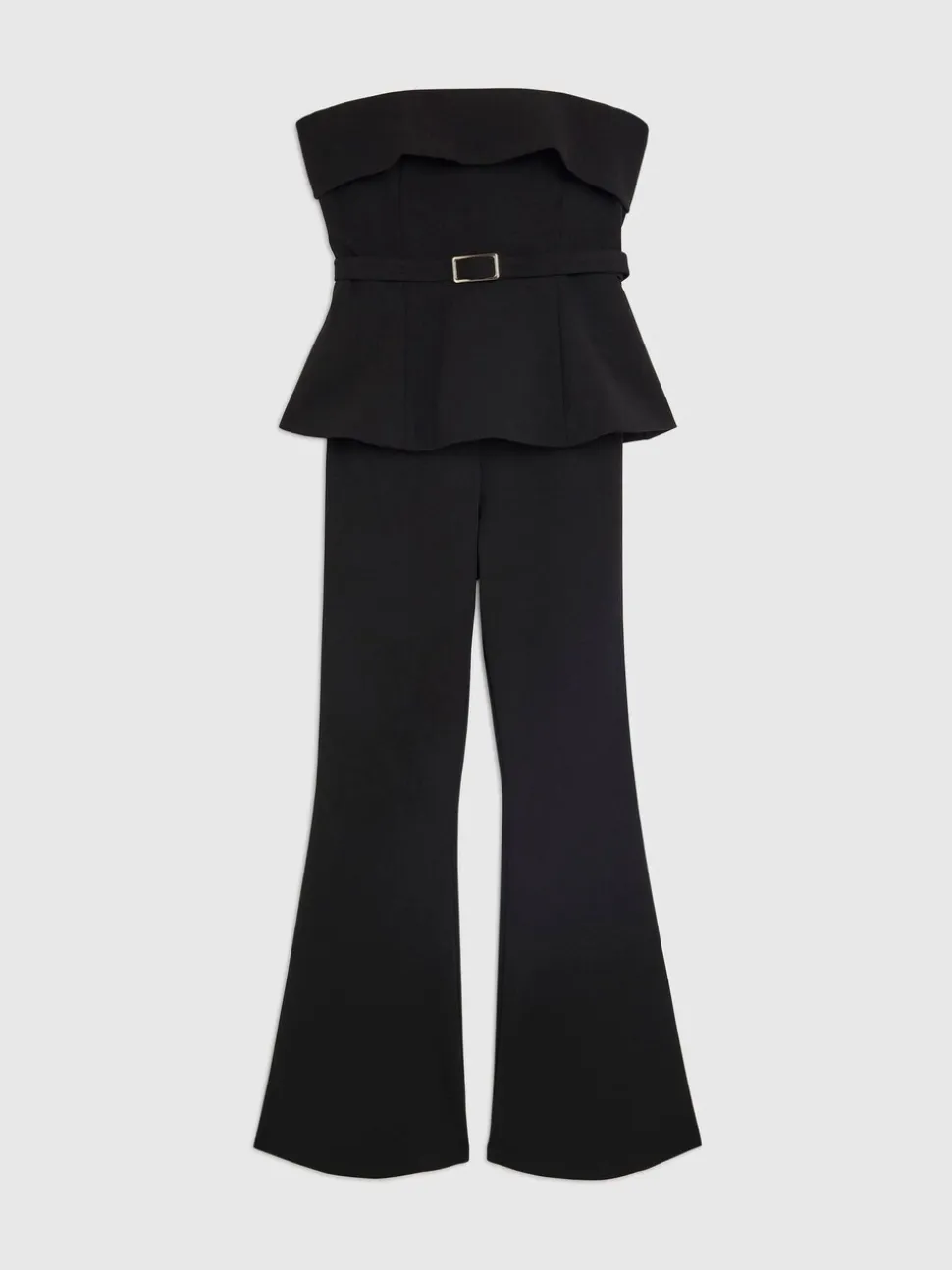 River Island Combinaison Petite Bandeau Peplum Ceinturée