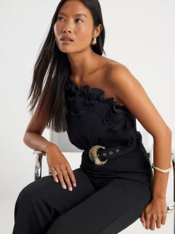 River Island Combinaison asymétrique 3D à une épaule pour Petites tailles