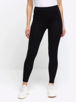 River Island Petites tailles 3 Lot Taille haute 100% Coton Leggings