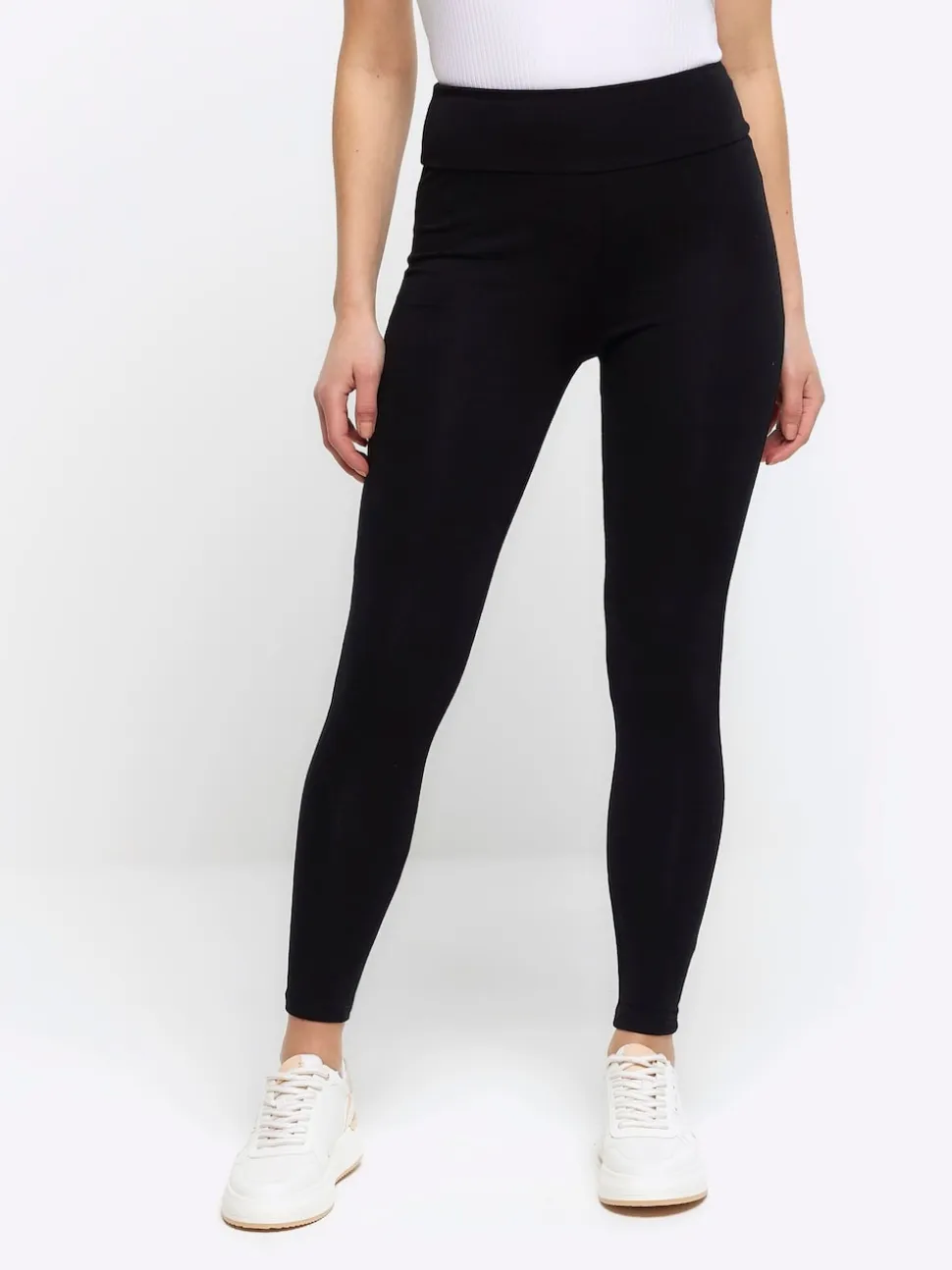 River Island Petites tailles 3 Lot Taille haute 100% Coton Leggings