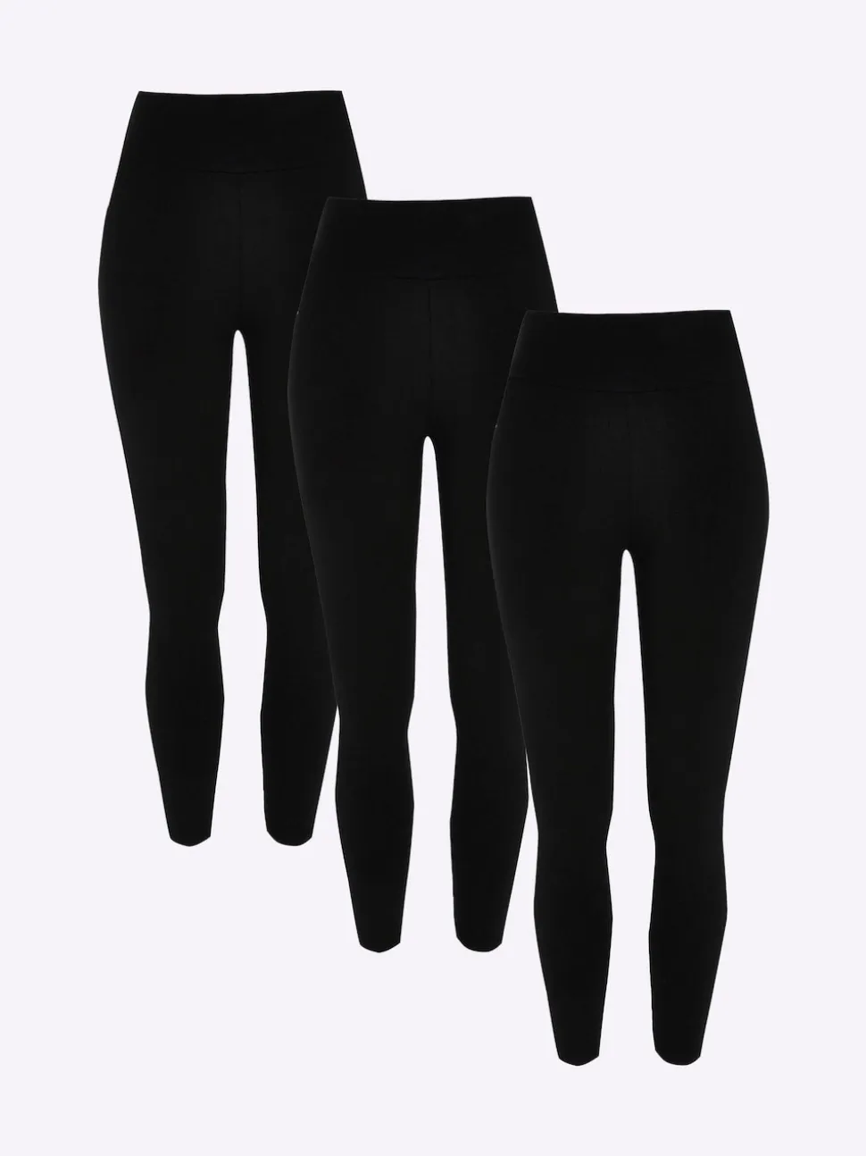 River Island Petites tailles 3 Lot Taille haute 100% Coton Leggings