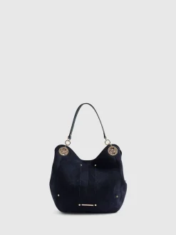 River Island Sac souple à œillets en suédine