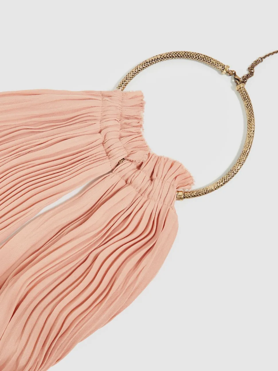 Robe longue à dos nu Reiss Vinnie avec anneau
