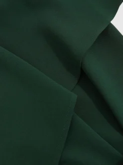 Robe longue à volants et détail slash Reiss Gabriella