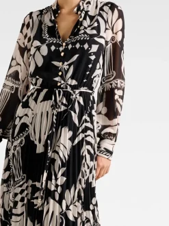 Robe mi-longue Forever New Annabel boutonnée