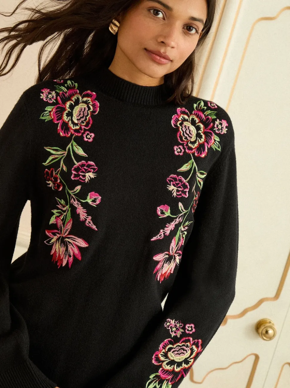 Robe pull Love & Roses douillette