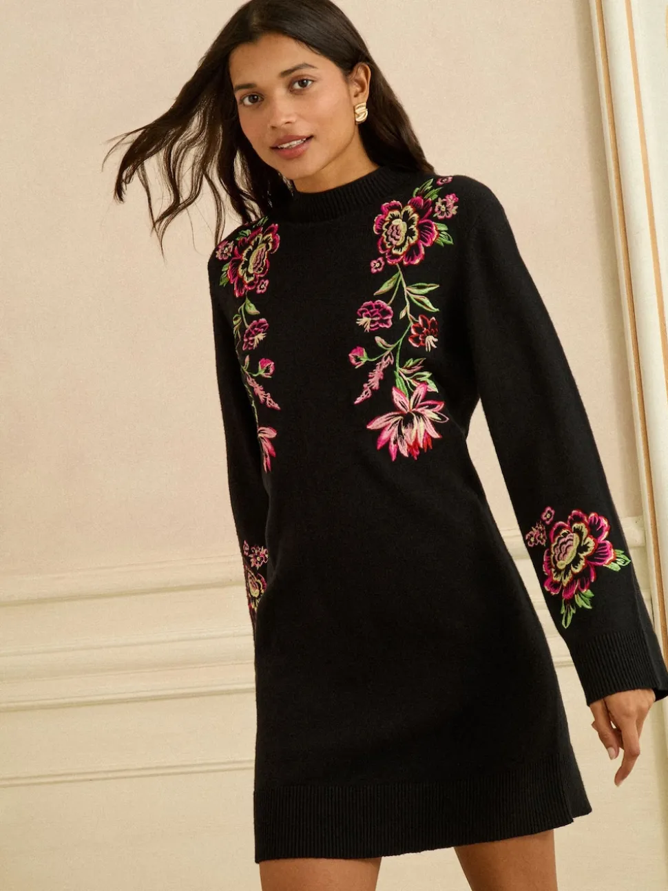 Robe pull Love & Roses douillette