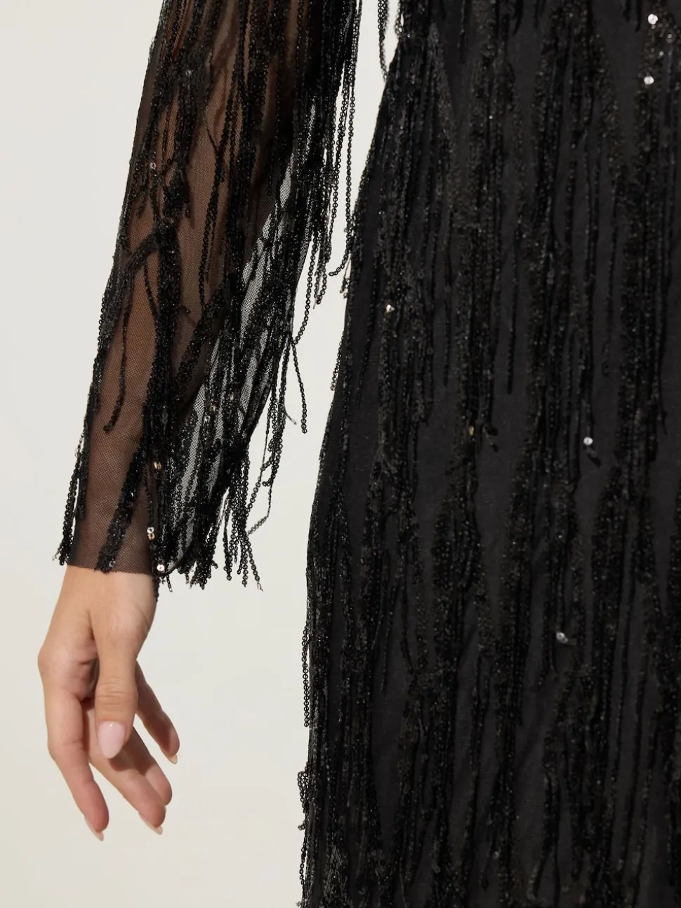 Robe tunique Star by Julien Macdonald à sequins