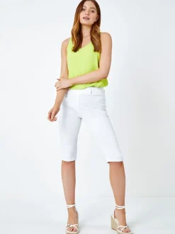 Roman Denim Pantalons extensibles à genoux pour pousseurs de pédales